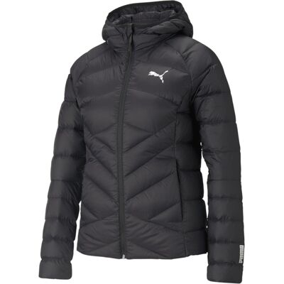 Kurtka Zimowa Damska Puchowa Puma Puch Naturalny Z Kapturem Pikowana Xs Kurtka Zimowa Damska Puchowa Puma Puch Naturalny Z Kapturem Pikowana Xs