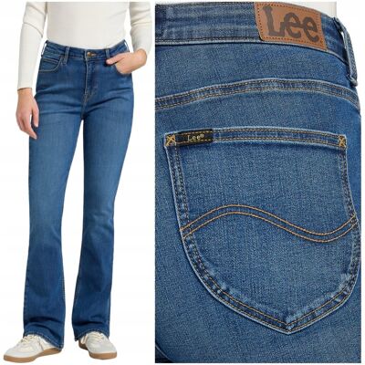 Lee BREESE BOOT bootcut DeepIn rozszerzane damskie spodnie jeansowe W30 L31 Lee BREESE BOOT bootcut DeepIn rozszerzane damskie spodnie jeansowe W30 L31