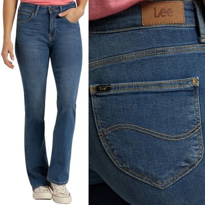 Lee Breese Boot Bootcut Martha Rozszerzane Damskie Spodnie Jeansowe W34 L31 Lee Breese Boot Bootcut Martha Rozszerzane Damskie Spodnie Jeansowe W34 L31
