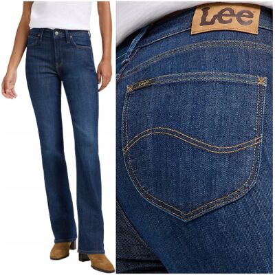 Lee BREESE BOOT bootcut Vision rozszerzane damskie spodnie jeansowe W25 L31 Lee BREESE BOOT bootcut Vision rozszerzane damskie spodnie jeansowe W25 L31