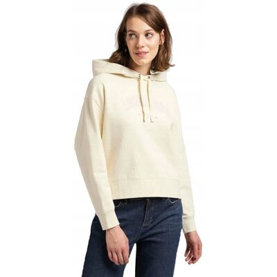 LEE LEGENDARY HOODIE ECRU L53NEJNQ XS LEE LEGENDARY HOODIE ECRU L53NEJNQ XS