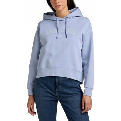 LEE LEGENDARY HOODIE PARRY BLUE L53NEJ66 L LEE LEGENDARY HOODIE PARRY BLUE L53NEJ66 L
