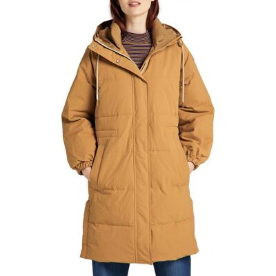 Lee Long Puffer Damska Kurtka Parka Tobacco Brown L56Ixwsz-S Lee Long Puffer Damska Kurtka Parka Tobacco Brown L56Ixwsz-S