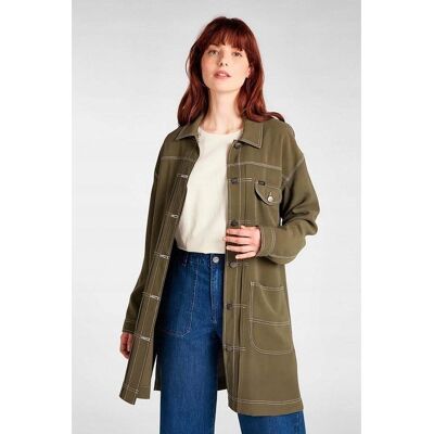 Lee Płaszcz Koszulowy Cienki Khaki XXL 1a5g1_a* Lee Płaszcz Koszulowy Cienki Khaki XXL 1a5g1_a*