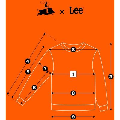 Lee RELAXED GRAPHIC CREW Sepia luźna bluza bawełniana damska z logo S Lee RELAXED GRAPHIC CREW Sepia luźna bluza bawełniana damska z logo S