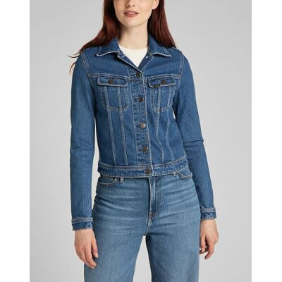 Lee Rider Jacket Damska Kurtka Jeansowa Worn Iris L54Mmwqw-Xs Lee Rider Jacket Damska Kurtka Jeansowa Worn Iris L54Mmwqw-Xs