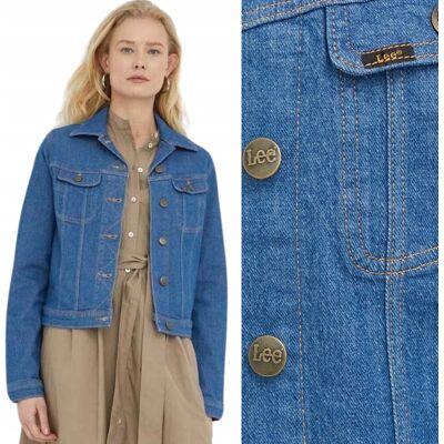 Lee RIDER JACKET Sienna Bright OLDSKUL DAMSKA KATANA KURTKA JEANSOWA S Lee RIDER JACKET Sienna Bright OLDSKUL DAMSKA KATANA KURTKA JEANSOWA S