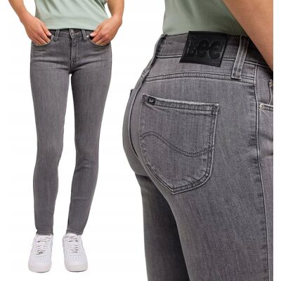 Lee SCARLETT SKINNY Ash Stone RURKI SZARY DżINS W26 L29 Lee SCARLETT SKINNY Ash Stone RURKI SZARY DżINS W26 L29