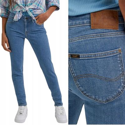 Lee SCARLETT SKINNY Just a Breese RURKI BLUE DżINS W33 L33 Lee SCARLETT SKINNY Just a Breese RURKI BLUE DżINS W33 L33