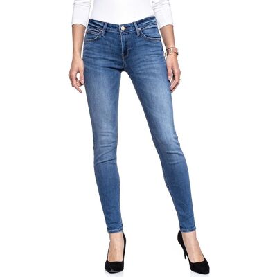 Lee, Spodnie damskie, Scarlett Midtown Blues L526Haoe, rozmiar W24 L33 Lee, Spodnie damskie, Scarlett Midtown Blues L526Haoe, rozmiar W24 L33