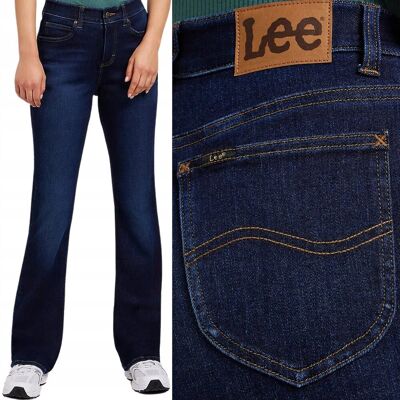 Lee ULC BOOTCUT Thrill wygodne rozszerzane damskie spodnie jeansowe W34 L33 Lee ULC BOOTCUT Thrill wygodne rozszerzane damskie spodnie jeansowe W34 L33
