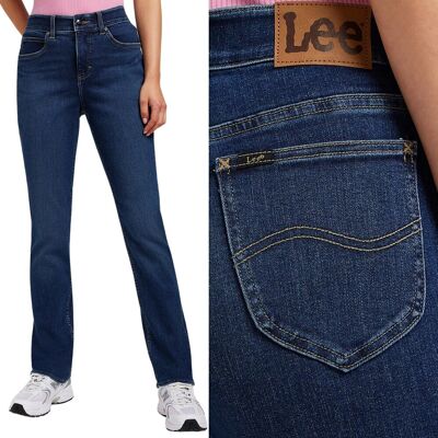 Lee ULC STRAIGHT DżINS WYGODNE PROSTE DAMSKIE SPODNIE JEANSOWE W27 L31 Lee ULC STRAIGHT DżINS WYGODNE PROSTE DAMSKIE SPODNIE JEANSOWE W27 L31