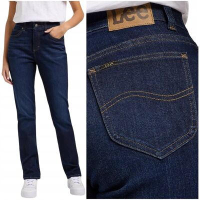 Lee ULC STRAIGHT DżINS wygodne proste damskie spodnie jeansowe W32 L33 Lee ULC STRAIGHT DżINS wygodne proste damskie spodnie jeansowe W32 L33