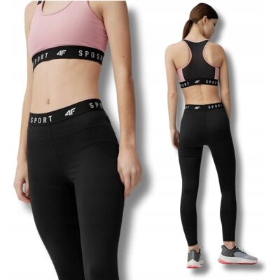 Legginsy 4F Damskie Sportowe Długie Fitness Elastyczne Dopasowane R. Xs Legginsy 4F Damskie Sportowe Długie Fitness Elastyczne Dopasowane R. Xs