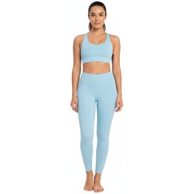 Inny producent Legginsy damskie Girlfriend Collective Compressive niebieskie sportowe-XS Inny producent Legginsy damskie Girlfriend Collective Compressive niebieskie sportowe-XS