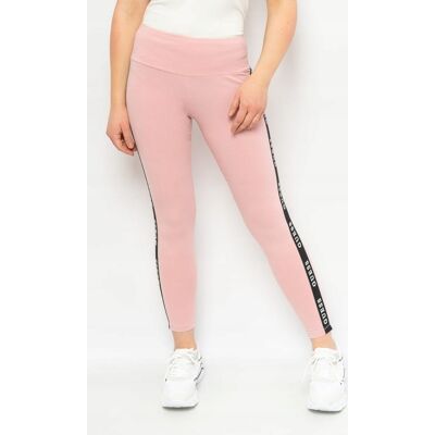 LEGGINSY DAMSKIE GUESS V2YB14 KABR0 RÓŻOWE - XL LEGGINSY DAMSKIE GUESS V2YB14 KABR0 RÓŻOWE - XL