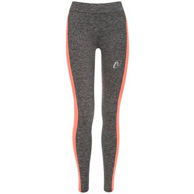 inna (Inny) Legginsy damskie joggers szary melanż wstawki łosoś L CUNA inna (Inny) Legginsy damskie joggers szary melanż wstawki łosoś L CUNA