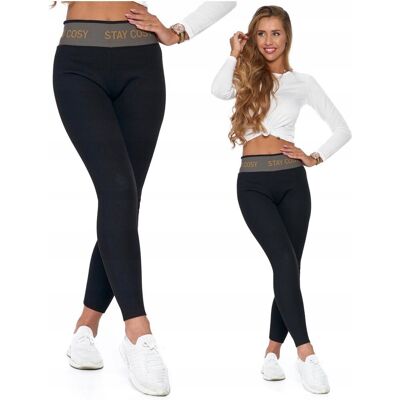 Legginsy Damskie Ocieplane Prążek MORAJ L/XL Legginsy Damskie Ocieplane Prążek MORAJ L/XL