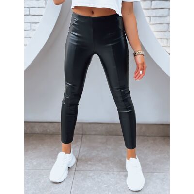 Legginsy damskie skórzane GALACTIC GAZE czarne Dstreet UY1566-XL Legginsy damskie skórzane GALACTIC GAZE czarne Dstreet UY1566-XL