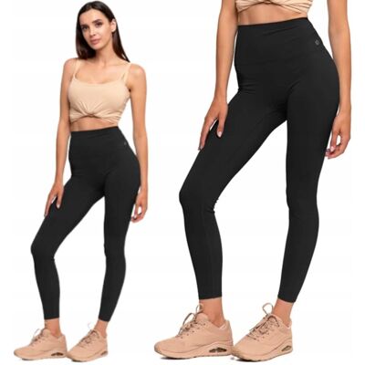 Legginsy Damskie Sportowe Wysoki Stan Funkcyjne Na Trening Stylowe Moraj S Black Legginsy Damskie Sportowe Wysoki Stan Funkcyjne Na Trening Stylowe Moraj S Black