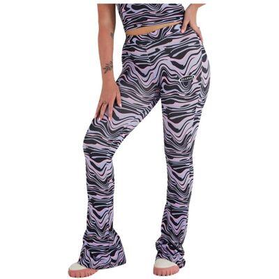 Legginsy Ellesse Poof damskie sportowe flare-L Legginsy Ellesse Poof damskie sportowe flare-L