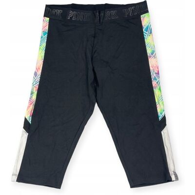 inna (Inny) Legginsy krótkie damskie PINK VICTORIA'S SECRET L inna (Inny) Legginsy krótkie damskie PINK VICTORIA'S SECRET L