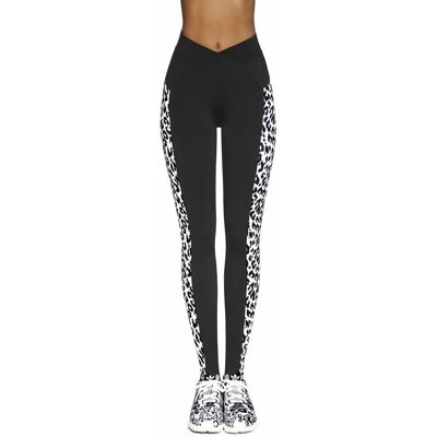 Bas Bleu Legginsy sportowe czarne Bas Black Bas Bleu Legginsy sportowe czarne Bas Black