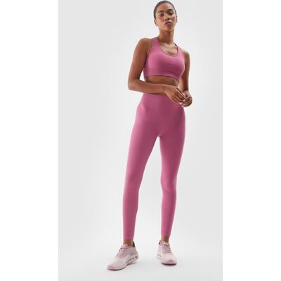 Legginsy treningowe bezszwowe z wysokim stanem 4F 4FWAW24TFTIF278-53S Różowy Legginsy treningowe bezszwowe z wysokim stanem 4F 4FWAW24TFTIF278-53S Różowy