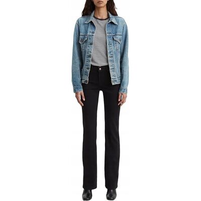 Inny producent LEVI'S BOOTCUT DAMSKIE SPODNIE JEANSOWE BAWEŁNIANE CZARNE 28/30 7BA Inny producent LEVI'S BOOTCUT DAMSKIE SPODNIE JEANSOWE BAWEŁNIANE CZARNE 28/30 7BA
