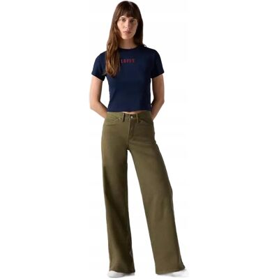 Inny producent LEVI'S KLASYCZNE SPODNIE JEANSOWE ZIELONE DZWONY WYSOKI STAN 27x30 12FA Inny producent LEVI'S KLASYCZNE SPODNIE JEANSOWE ZIELONE DZWONY WYSOKI STAN 27x30 12FA