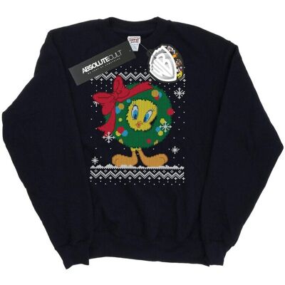 Looney Tunes Bluza Damska / Damska Tweety Pie Christmas Fair Isle (S (52-55 Cm) / Czarny) Looney Tunes Bluza Damska / Damska Tweety Pie Christmas Fair Isle (S (52-55 Cm) / Czarny)