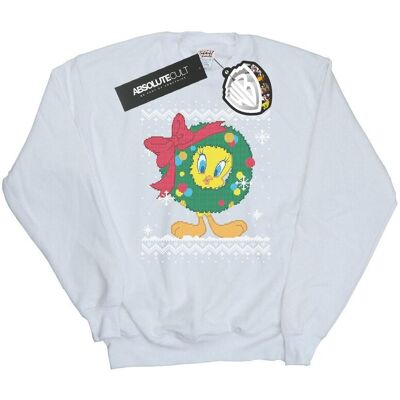 Looney Tunes Bluza Damska / Damska Tweety Pie Christmas Fair Isle (XL 8,5-9 / Ciepły Biały) Looney Tunes Bluza Damska / Damska Tweety Pie Christmas Fair Isle (XL 8,5-9 / Ciepły Biały)