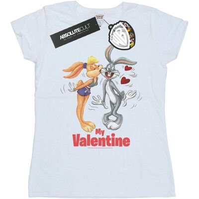 Looney Tunes Damska Bawełniana Koszulka Bugs Bunny And Lola Na Walentynki (XL 8,5-9 / Ciepły Biały) Looney Tunes Damska Bawełniana Koszulka Bugs Bunny And Lola Na Walentynki (XL 8,5-9 / Ciepły Biały)