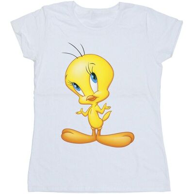 Looney Tunes Damska Bawełniana Koszulka Tweety Standing (XXL (193cm) / Ciepły Biały) Looney Tunes Damska Bawełniana Koszulka Tweety Standing (XXL (193cm) / Ciepły Biały)