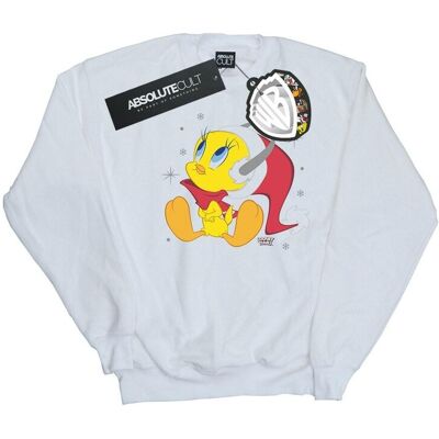 Looney Tunes Damska Świąteczna Bluza Tweety (M / Ciepły Biały) Looney Tunes Damska Świąteczna Bluza Tweety (M / Ciepły Biały)