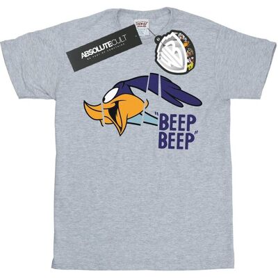 Looney Tunes Koszulka Damska / Damska Beep Beep Road Runner Cotton Boyfriend T-Shirt (S (52-55 Cm) / Jasnoszary) Looney Tunes Koszulka Damska / Damska Beep Beep Road Runner Cotton Boyfriend T-Shirt (S (52-55 Cm) / Jasnoszary)