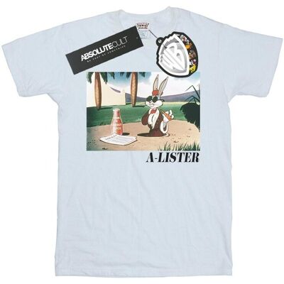 Looney Tunes Koszulka Damska / Damska Bugs Bunny A-Lister Cotton Boyfriend T-Shirt (S (52-55 Cm) / Ciepły Biały) Looney Tunes Koszulka Damska / Damska Bugs Bunny A-Lister Cotton Boyfriend T-Shirt (S (52-55 Cm) / Ciepły Biały)