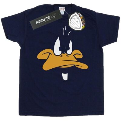 Looney Tunes Koszulka Damska / Damska Daffy Duck Face Cotton Boyfriend T-Shirt (3XL / Granatowy) Looney Tunes Koszulka Damska / Damska Daffy Duck Face Cotton Boyfriend T-Shirt (3XL / Granatowy)