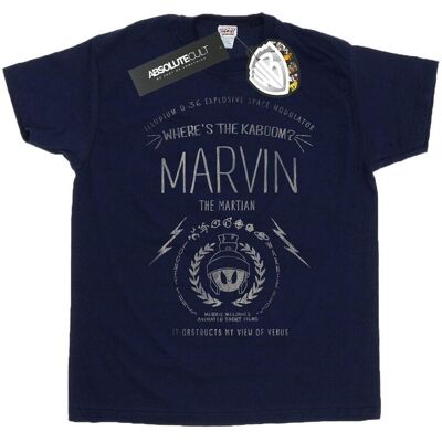 Looney Tunes Koszulka Damska / Damska Marvin The Martian Where´s The Kaboom Cotton Boyfriend T-Shirt (3XL / Granatowy) Looney Tunes Koszulka Damska / Damska Marvin The Martian Where´s The Kaboom Cotton Boyfriend T-Shirt (3XL / Granatowy)