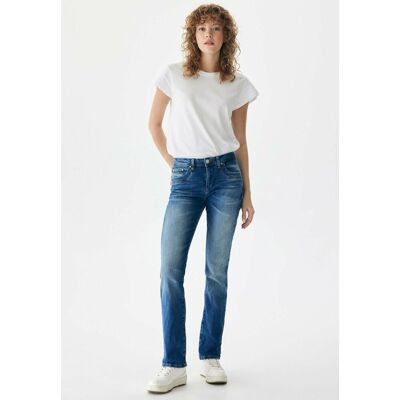 Inny producent LTB DAMSKIE SPODNIE NIEBIESKIE JEANSOWE PROSTE BAWEŁNIANE 29/32 6EA Inny producent LTB DAMSKIE SPODNIE NIEBIESKIE JEANSOWE PROSTE BAWEŁNIANE 29/32 6EA