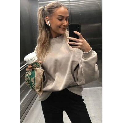 Inny producent LUŹNA BLUZA DAMSKA BEŻOWA Z DŁUGIM RĘKAWEM BEZ NADRUKU L 5GA* Inny producent LUŹNA BLUZA DAMSKA BEŻOWA Z DŁUGIM RĘKAWEM BEZ NADRUKU L 5GA*