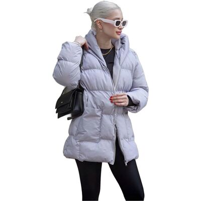 Inny producent MADMEXT KURTKA DAMSKA PIKOWANA Z KAPTUREM DO BIODER SZARA 5FA Inny producent MADMEXT KURTKA DAMSKA PIKOWANA Z KAPTUREM DO BIODER SZARA 5FA