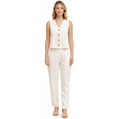 Inny producent MALENE BIRGER ELEGANCKA BEŻOWA KAMIZELKA Z GUZIKAMI 34 I1D Inny producent MALENE BIRGER ELEGANCKA BEŻOWA KAMIZELKA Z GUZIKAMI 34 I1D