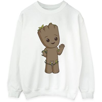 Marvel Bluza Damska / Damska I Am Groot Cute Groot (S (52-55 Cm) / Ciepły Biały) Marvel Bluza Damska / Damska I Am Groot Cute Groot (S (52-55 Cm) / Ciepły Biały)