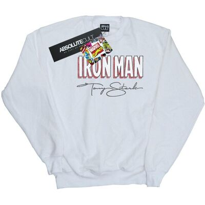 Marvel Bluza Damska / Damska Iron Man AKA Tony Stark (M / Ciepły Biały) Marvel Bluza Damska / Damska Iron Man AKA Tony Stark (M / Ciepły Biały)
