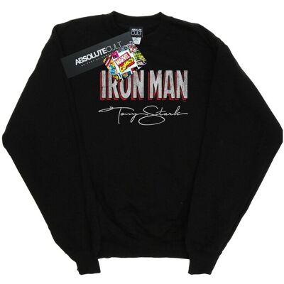Marvel Bluza Damska / Damska Iron Man AKA Tony Stark (XXL (193cm) / Czarny) Marvel Bluza Damska / Damska Iron Man AKA Tony Stark (XXL (193cm) / Czarny)