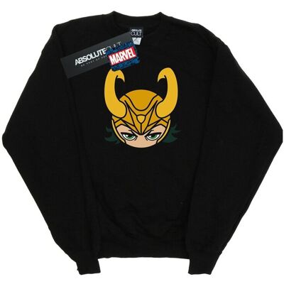 Marvel Bluza Damska / Damska Loki Close Up (XXL (193cm) / Czarny) Marvel Bluza Damska / Damska Loki Close Up (XXL (193cm) / Czarny)
