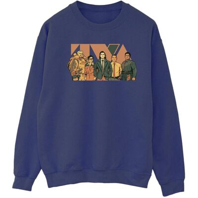 Marvel Bluza Damska / Damska Loki TVA Group (3XL / Granatowy) Marvel Bluza Damska / Damska Loki TVA Group (3XL / Granatowy)