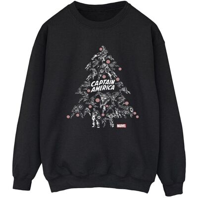 Marvel Bluza Damska Kapitan Ameryka Pod Choinkę (XXXXXS / Czarny) Marvel Bluza Damska Kapitan Ameryka Pod Choinkę (XXXXXS / Czarny)