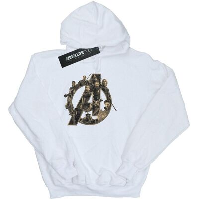Marvel Bluza Z Kapturem Damska Logo Avengers Infinity War Marvel (XL 8,5-9 / Ciepły Biały) Marvel Bluza Z Kapturem Damska Logo Avengers Infinity War Marvel (XL 8,5-9 / Ciepły Biały)